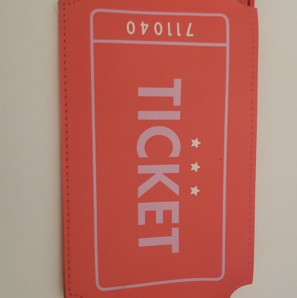 Ipsy movie ticket makeup bag